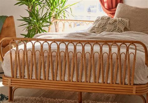 boho twin bed|full size boho bed frame.